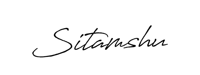 Once you've used our free online signature maker to create your best signature Antro_Vectra_Bolder style, it's time to enjoy all of the benefits that Sitamshu name signing documents. Sitamshu signature style 7 images and pictures png