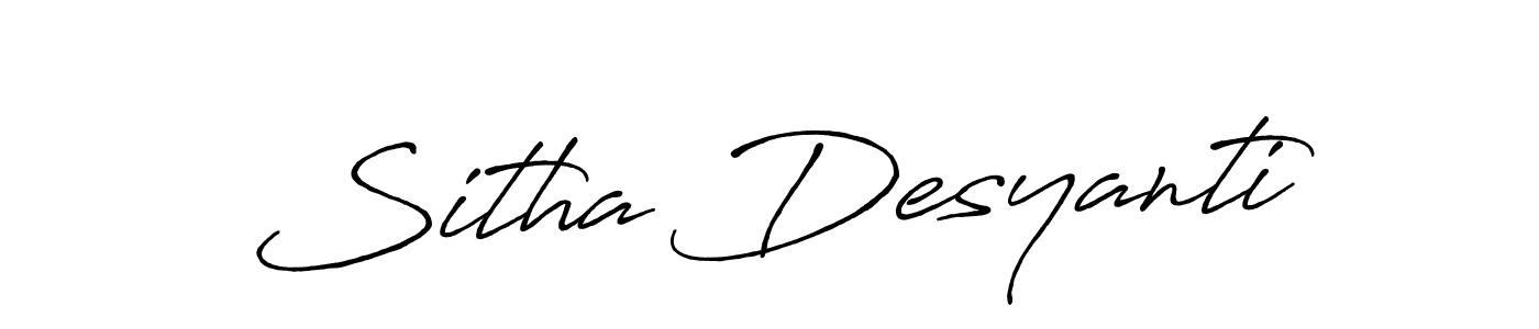 Here are the top 10 professional signature styles for the name Sitha Desyanti. These are the best autograph styles you can use for your name. Sitha Desyanti signature style 7 images and pictures png