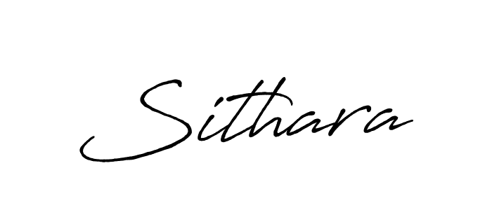 Make a beautiful signature design for name Sithara. With this signature (Antro_Vectra_Bolder) style, you can create a handwritten signature for free. Sithara signature style 7 images and pictures png