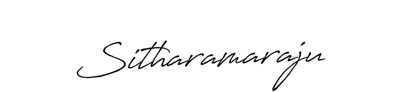 How to make Sitharamaraju signature? Antro_Vectra_Bolder is a professional autograph style. Create handwritten signature for Sitharamaraju name. Sitharamaraju signature style 7 images and pictures png