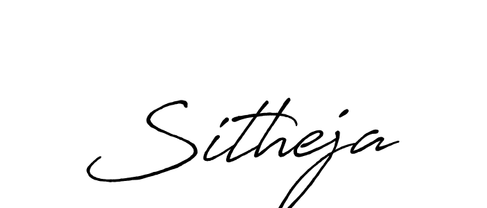 You should practise on your own different ways (Antro_Vectra_Bolder) to write your name (Sitheja) in signature. don't let someone else do it for you. Sitheja signature style 7 images and pictures png