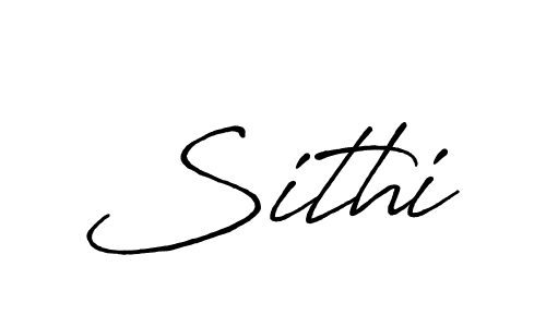 How to make Sithi name signature. Use Antro_Vectra_Bolder style for creating short signs online. This is the latest handwritten sign. Sithi signature style 7 images and pictures png