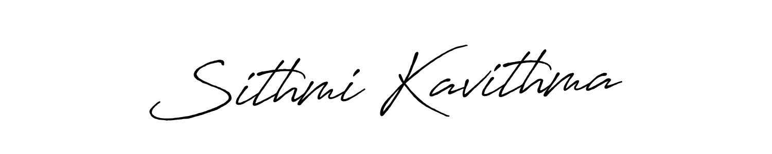Sithmi Kavithma stylish signature style. Best Handwritten Sign (Antro_Vectra_Bolder) for my name. Handwritten Signature Collection Ideas for my name Sithmi Kavithma. Sithmi Kavithma signature style 7 images and pictures png