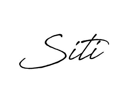 The best way (Antro_Vectra_Bolder) to make a short signature is to pick only two or three words in your name. The name Siti include a total of six letters. For converting this name. Siti signature style 7 images and pictures png
