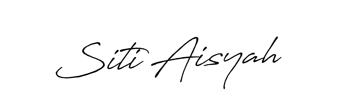 This is the best signature style for the Siti Aisyah name. Also you like these signature font (Antro_Vectra_Bolder). Mix name signature. Siti Aisyah signature style 7 images and pictures png