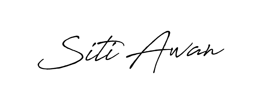 How to Draw Siti Awan signature style? Antro_Vectra_Bolder is a latest design signature styles for name Siti Awan. Siti Awan signature style 7 images and pictures png