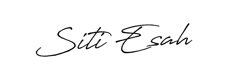 How to Draw Siti Esah signature style? Antro_Vectra_Bolder is a latest design signature styles for name Siti Esah. Siti Esah signature style 7 images and pictures png