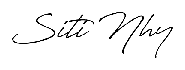 Use a signature maker to create a handwritten signature online. With this signature software, you can design (Antro_Vectra_Bolder) your own signature for name Siti Nhy. Siti Nhy signature style 7 images and pictures png
