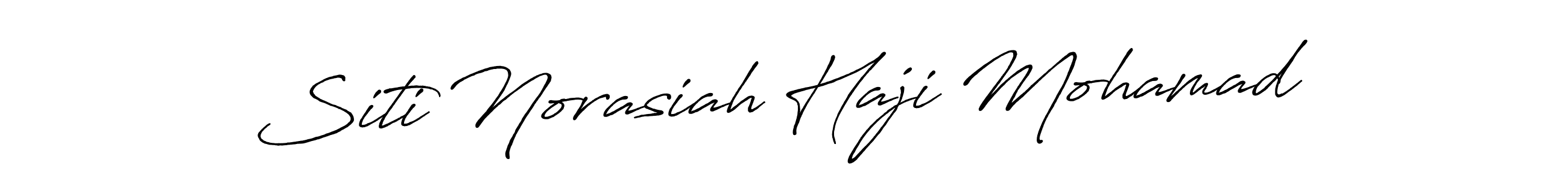 Siti Norasiah Haji Mohamad stylish signature style. Best Handwritten Sign (Antro_Vectra_Bolder) for my name. Handwritten Signature Collection Ideas for my name Siti Norasiah Haji Mohamad. Siti Norasiah Haji Mohamad signature style 7 images and pictures png