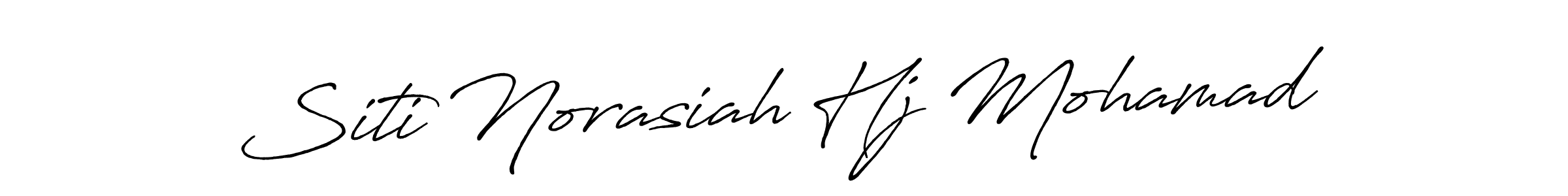 How to make Siti Norasiah Hj Mohamad signature? Antro_Vectra_Bolder is a professional autograph style. Create handwritten signature for Siti Norasiah Hj Mohamad name. Siti Norasiah Hj Mohamad signature style 7 images and pictures png