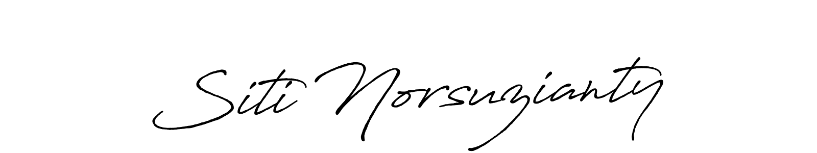 Check out images of Autograph of Siti Norsuzianty name. Actor Siti Norsuzianty Signature Style. Antro_Vectra_Bolder is a professional sign style online. Siti Norsuzianty signature style 7 images and pictures png