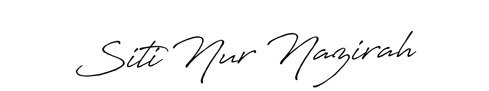 Similarly Antro_Vectra_Bolder is the best handwritten signature design. Signature creator online .You can use it as an online autograph creator for name Siti Nur Nazirah. Siti Nur Nazirah signature style 7 images and pictures png