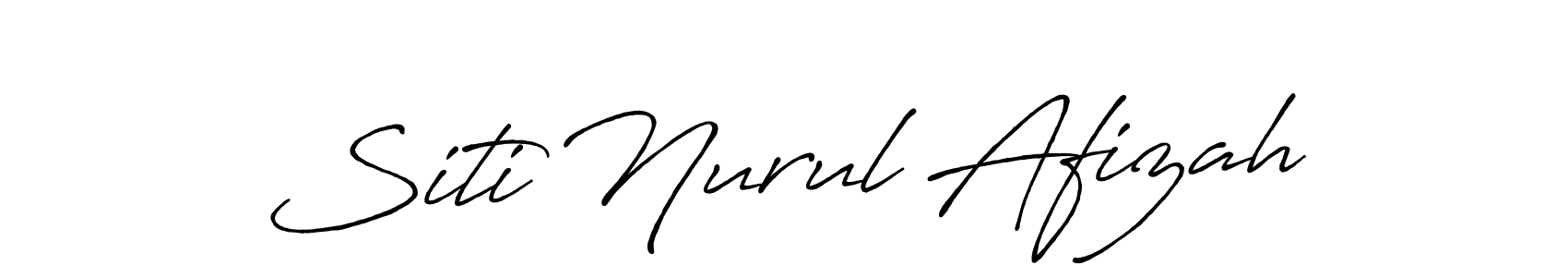 Once you've used our free online signature maker to create your best signature Antro_Vectra_Bolder style, it's time to enjoy all of the benefits that Siti Nurul Afizah name signing documents. Siti Nurul Afizah signature style 7 images and pictures png
