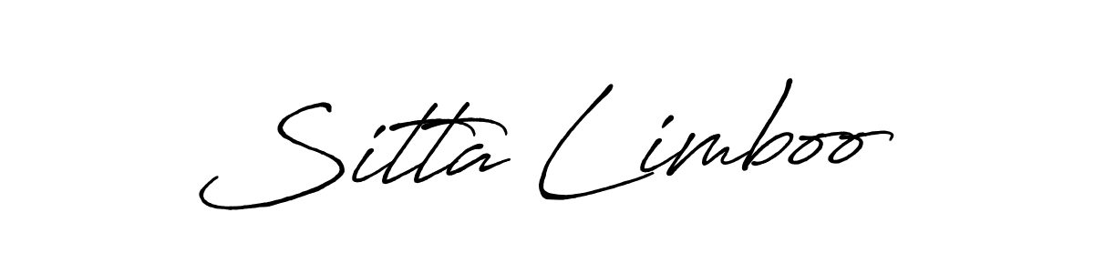 It looks lik you need a new signature style for name Sitta Limboo. Design unique handwritten (Antro_Vectra_Bolder) signature with our free signature maker in just a few clicks. Sitta Limboo signature style 7 images and pictures png