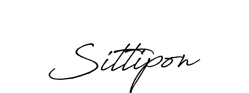 Antro_Vectra_Bolder is a professional signature style that is perfect for those who want to add a touch of class to their signature. It is also a great choice for those who want to make their signature more unique. Get Sittipon name to fancy signature for free. Sittipon signature style 7 images and pictures png