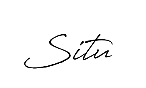 if you are searching for the best signature style for your name Situ . so please give up your signature search. here we have designed multiple signature styles  using Antro_Vectra_Bolder. Situ  signature style 7 images and pictures png