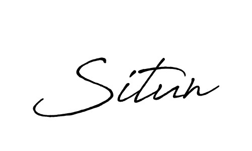 Similarly Antro_Vectra_Bolder is the best handwritten signature design. Signature creator online .You can use it as an online autograph creator for name Situn. Situn signature style 7 images and pictures png