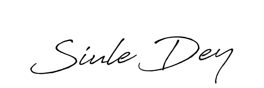 You can use this online signature creator to create a handwritten signature for the name Siule Dey. This is the best online autograph maker. Siule Dey signature style 7 images and pictures png
