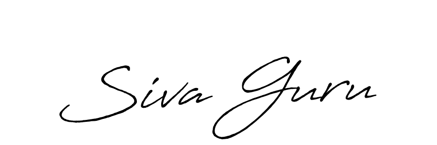 It looks lik you need a new signature style for name Siva Guru. Design unique handwritten (Antro_Vectra_Bolder) signature with our free signature maker in just a few clicks. Siva Guru signature style 7 images and pictures png