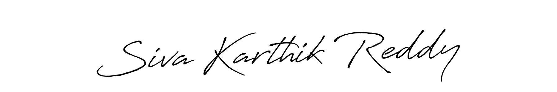 How to make Siva Karthik Reddy signature? Antro_Vectra_Bolder is a professional autograph style. Create handwritten signature for Siva Karthik Reddy name. Siva Karthik Reddy signature style 7 images and pictures png