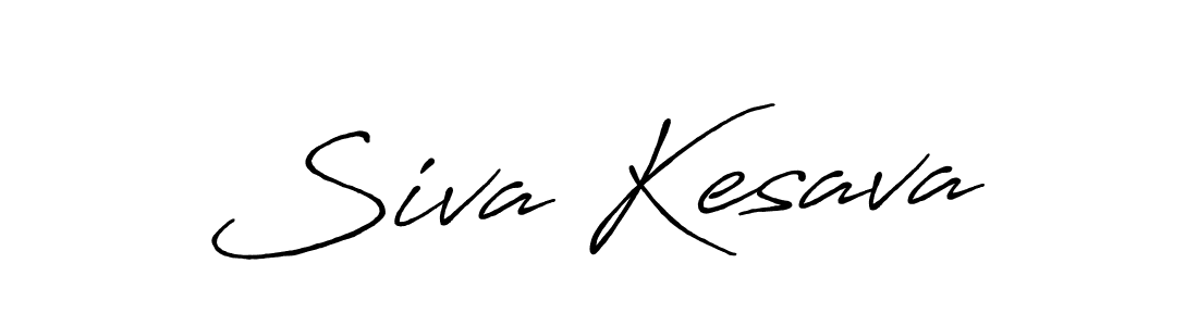 Design your own signature with our free online signature maker. With this signature software, you can create a handwritten (Antro_Vectra_Bolder) signature for name Siva Kesava. Siva Kesava signature style 7 images and pictures png