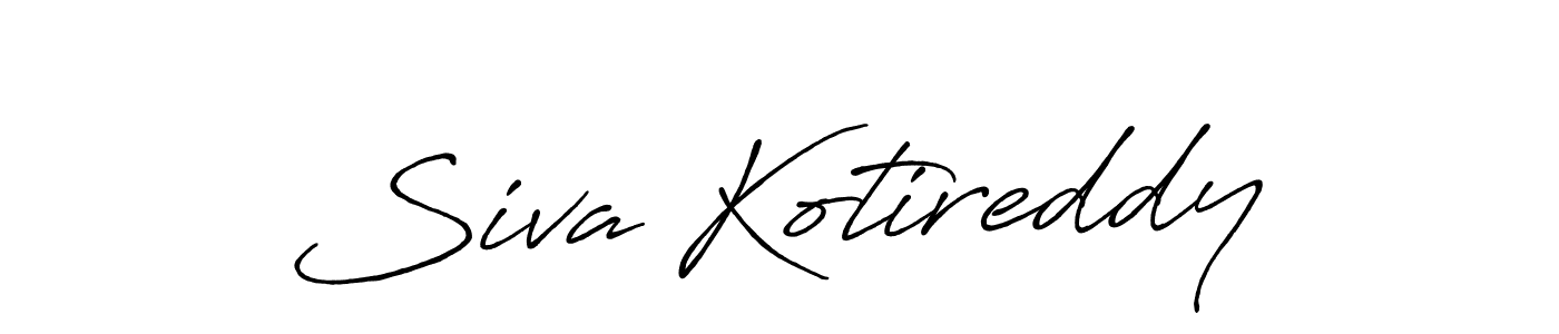 Make a beautiful signature design for name Siva Kotireddy. Use this online signature maker to create a handwritten signature for free. Siva Kotireddy signature style 7 images and pictures png