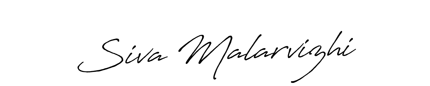 Make a beautiful signature design for name Siva Malarvizhi. With this signature (Antro_Vectra_Bolder) style, you can create a handwritten signature for free. Siva Malarvizhi signature style 7 images and pictures png