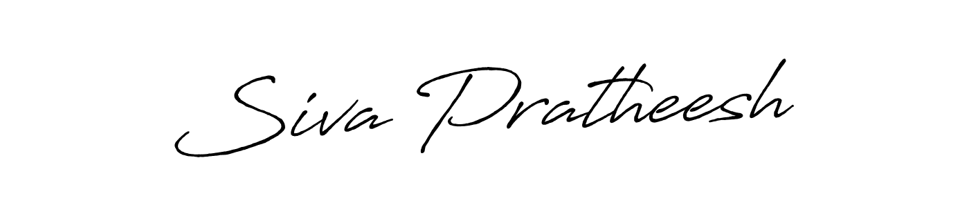 Use a signature maker to create a handwritten signature online. With this signature software, you can design (Antro_Vectra_Bolder) your own signature for name Siva Pratheesh. Siva Pratheesh signature style 7 images and pictures png