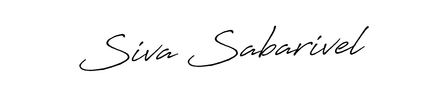 You should practise on your own different ways (Antro_Vectra_Bolder) to write your name (Siva Sabarivel) in signature. don't let someone else do it for you. Siva Sabarivel signature style 7 images and pictures png