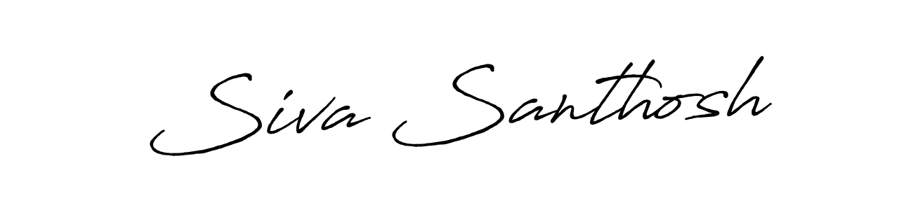 if you are searching for the best signature style for your name Siva Santhosh. so please give up your signature search. here we have designed multiple signature styles  using Antro_Vectra_Bolder. Siva Santhosh signature style 7 images and pictures png