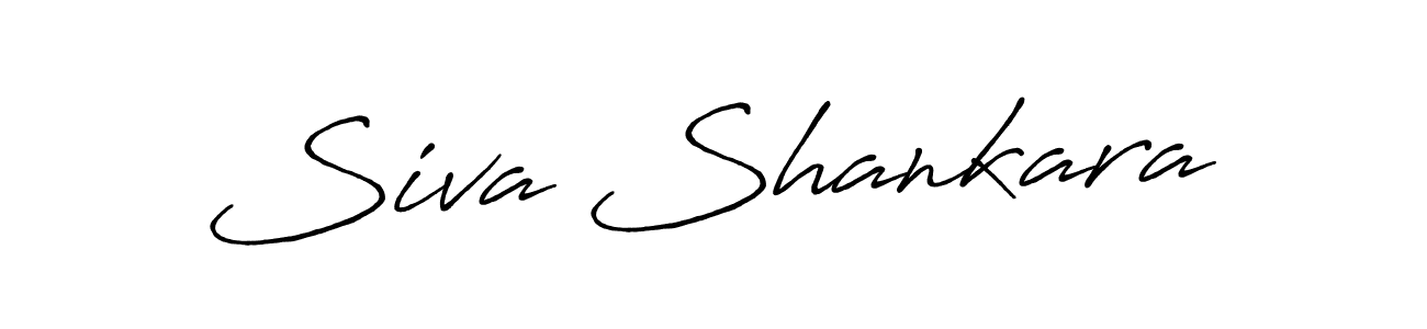 Make a beautiful signature design for name Siva Shankara. With this signature (Antro_Vectra_Bolder) style, you can create a handwritten signature for free. Siva Shankara signature style 7 images and pictures png