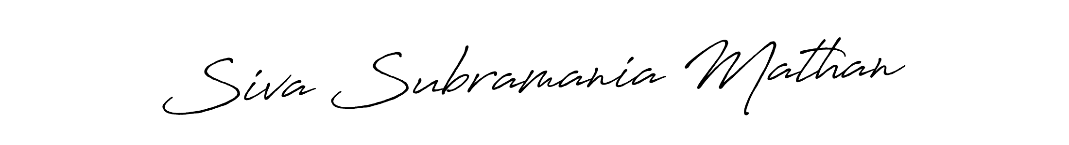 How to make Siva Subramania Mathan signature? Antro_Vectra_Bolder is a professional autograph style. Create handwritten signature for Siva Subramania Mathan name. Siva Subramania Mathan signature style 7 images and pictures png