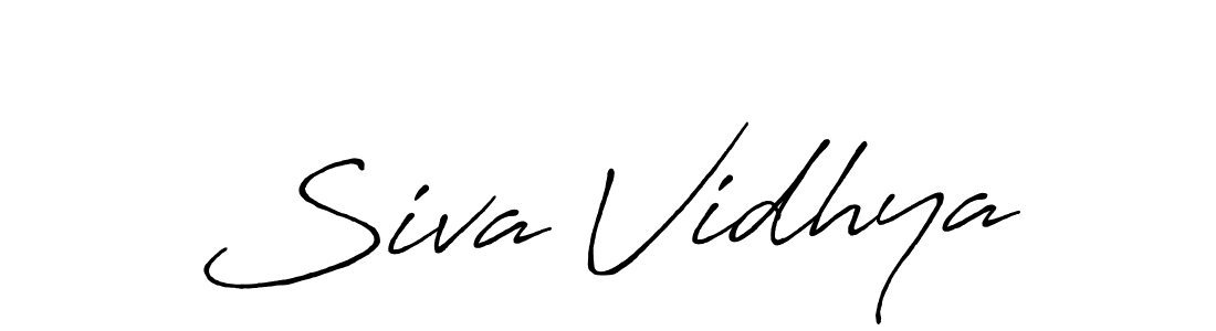 Here are the top 10 professional signature styles for the name Siva Vidhya. These are the best autograph styles you can use for your name. Siva Vidhya signature style 7 images and pictures png