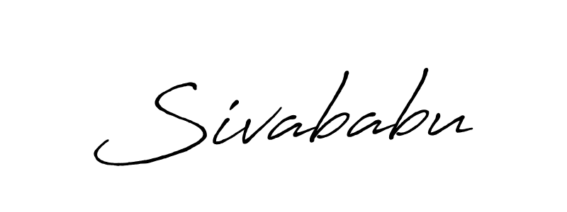 You can use this online signature creator to create a handwritten signature for the name Sivababu. This is the best online autograph maker. Sivababu signature style 7 images and pictures png