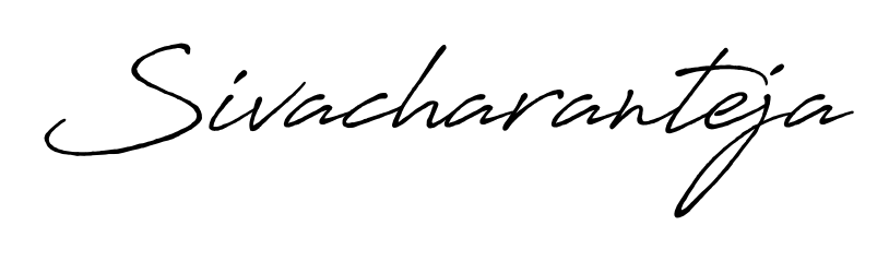 A classic penmanship look for Sivacharanteja. The Antro_Vectra_Bolder font brings timeless elegance and confidence to every signed document. Sivacharanteja signature style 7 images and pictures png