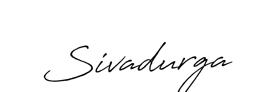 How to make Sivadurga signature? Antro_Vectra_Bolder is a professional autograph style. Create handwritten signature for Sivadurga name. Sivadurga signature style 7 images and pictures png