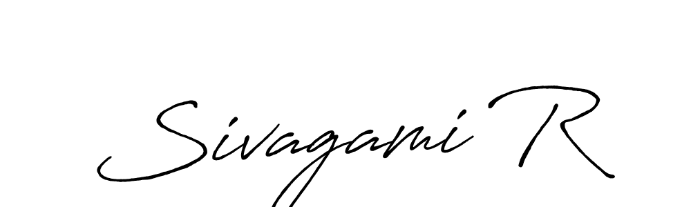 Antro_Vectra_Bolder is a professional signature style that is perfect for those who want to add a touch of class to their signature. It is also a great choice for those who want to make their signature more unique. Get Sivagami R name to fancy signature for free. Sivagami R signature style 7 images and pictures png