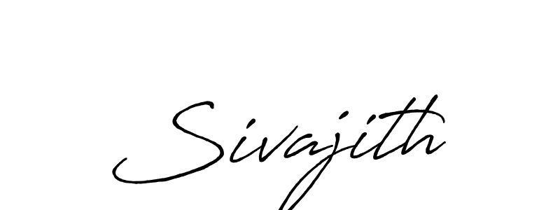 How to make Sivajith name signature. Use Antro_Vectra_Bolder style for creating short signs online. This is the latest handwritten sign. Sivajith signature style 7 images and pictures png