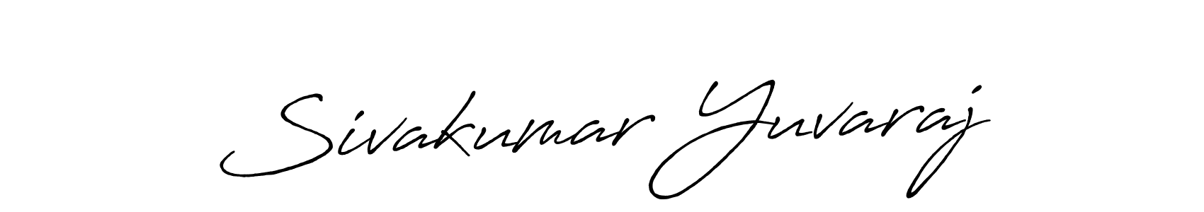 Use a signature maker to create a handwritten signature online. With this signature software, you can design (Antro_Vectra_Bolder) your own signature for name Sivakumar Yuvaraj. Sivakumar Yuvaraj signature style 7 images and pictures png