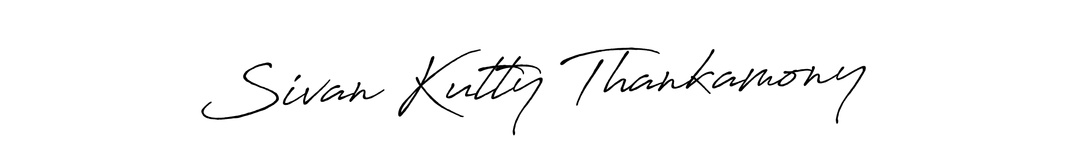 Also we have Sivan Kutty Thankamony name is the best signature style. Create professional handwritten signature collection using Antro_Vectra_Bolder autograph style. Sivan Kutty Thankamony signature style 7 images and pictures png