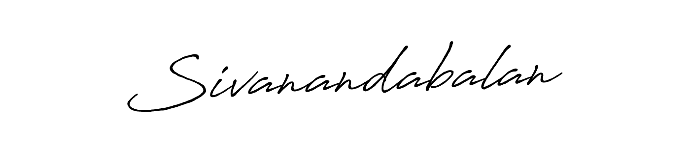 It looks lik you need a new signature style for name Sivanandabalan. Design unique handwritten (Antro_Vectra_Bolder) signature with our free signature maker in just a few clicks. Sivanandabalan signature style 7 images and pictures png