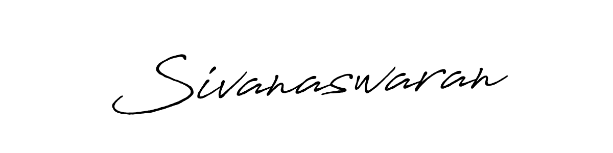 Also we have Sivanaswaran name is the best signature style. Create professional handwritten signature collection using Antro_Vectra_Bolder autograph style. Sivanaswaran signature style 7 images and pictures png