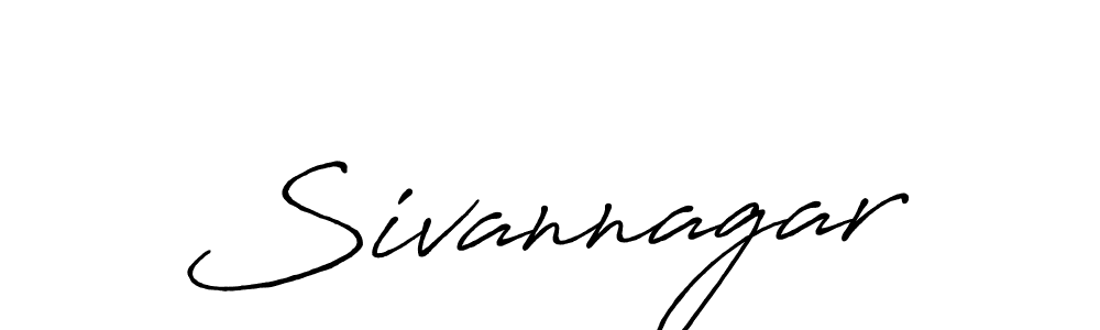 How to make Sivannagar name signature. Use Antro_Vectra_Bolder style for creating short signs online. This is the latest handwritten sign. Sivannagar signature style 7 images and pictures png