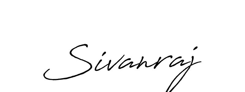 How to make Sivanraj signature? Antro_Vectra_Bolder is a professional autograph style. Create handwritten signature for Sivanraj name. Sivanraj signature style 7 images and pictures png