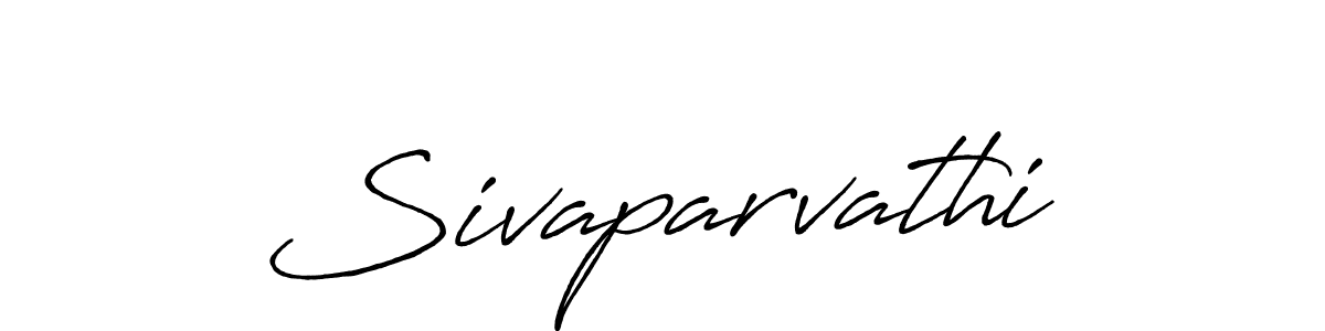 Design your own signature with our free online signature maker. With this signature software, you can create a handwritten (Antro_Vectra_Bolder) signature for name Sivaparvathi. Sivaparvathi signature style 7 images and pictures png