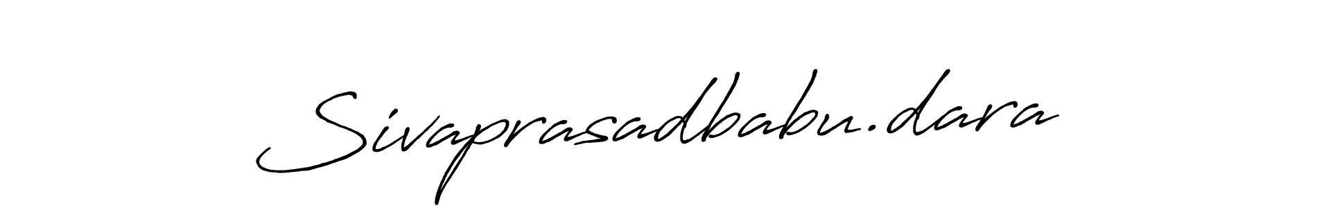 Design your own signature with our free online signature maker. With this signature software, you can create a handwritten (Antro_Vectra_Bolder) signature for name Sivaprasadbabu.dara. Sivaprasadbabu.dara signature style 7 images and pictures png