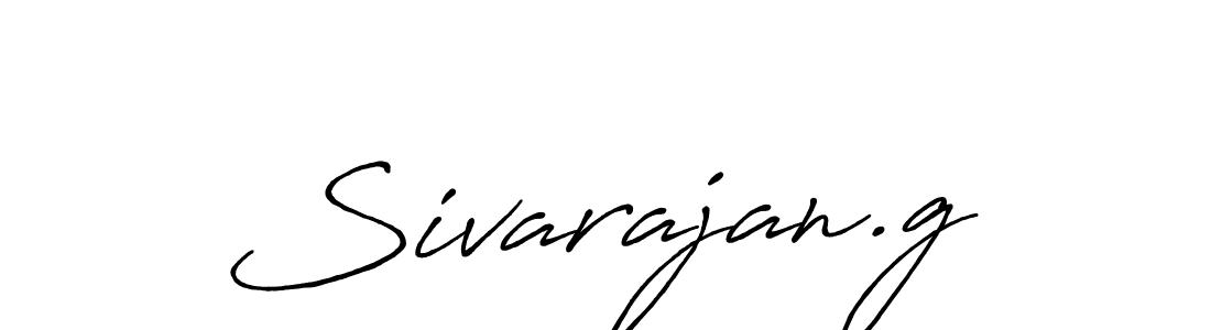 How to make Sivarajan.g signature? Antro_Vectra_Bolder is a professional autograph style. Create handwritten signature for Sivarajan.g name. Sivarajan.g signature style 7 images and pictures png