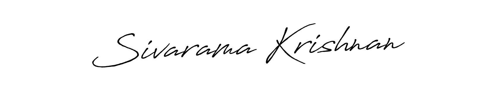 It looks lik you need a new signature style for name Sivarama Krishnan. Design unique handwritten (Antro_Vectra_Bolder) signature with our free signature maker in just a few clicks. Sivarama Krishnan signature style 7 images and pictures png