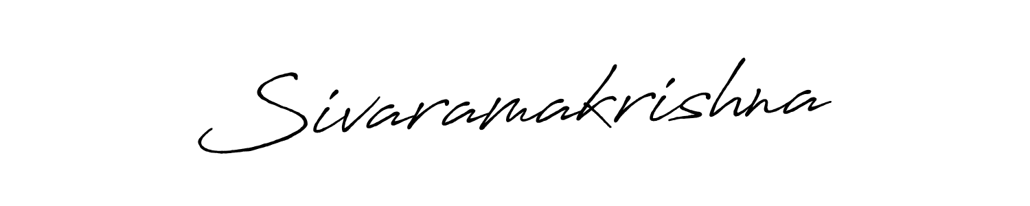 Use a signature maker to create a handwritten signature online. With this signature software, you can design (Antro_Vectra_Bolder) your own signature for name Sivaramakrishna. Sivaramakrishna signature style 7 images and pictures png