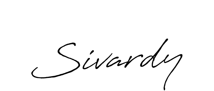 Once you've used our free online signature maker to create your best signature Antro_Vectra_Bolder style, it's time to enjoy all of the benefits that Sivardy name signing documents. Sivardy signature style 7 images and pictures png